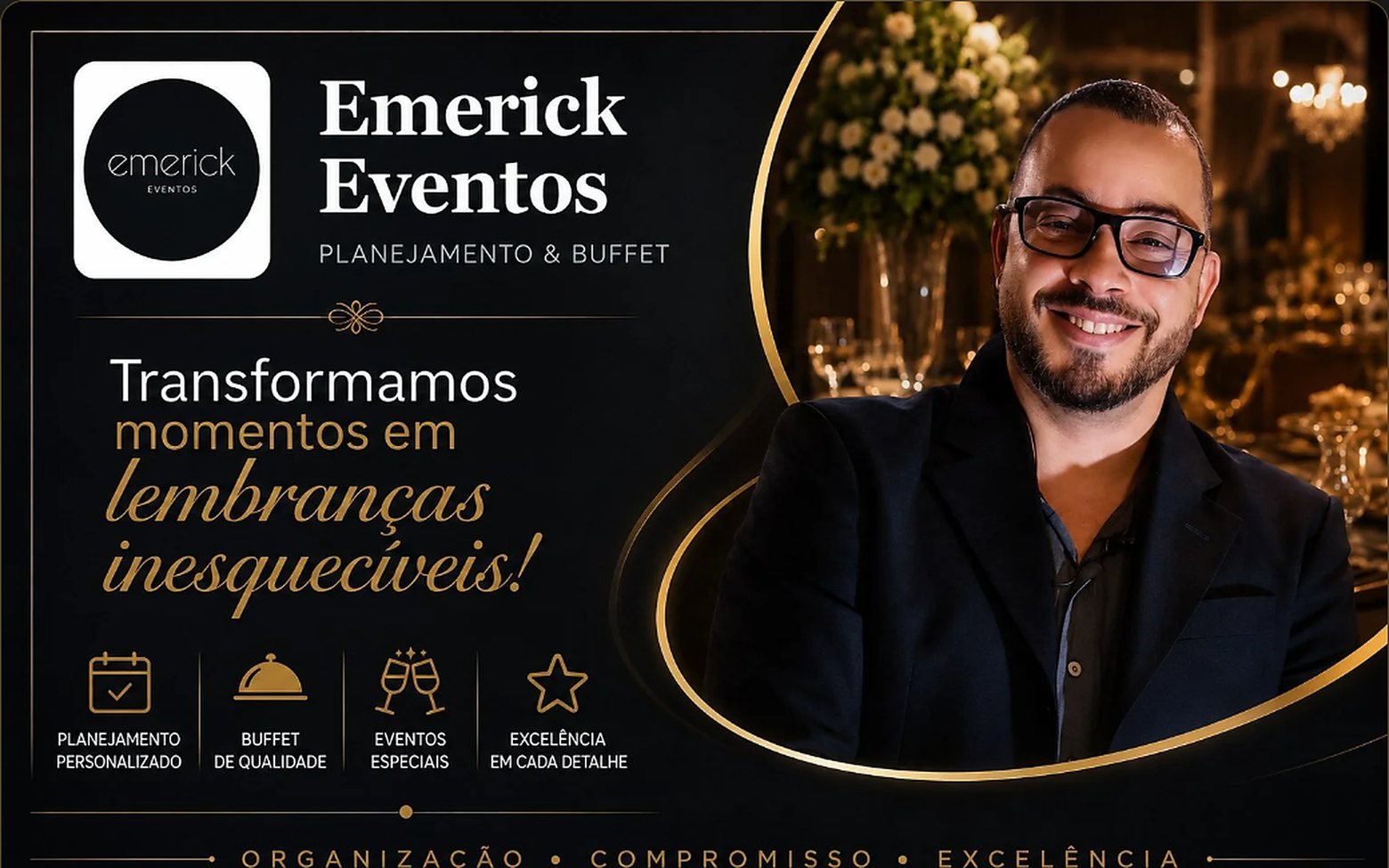 Emerick Eventos — Transformamos momentos em lembranças inesquecíveis